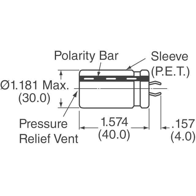 LLS2G391MELB Nichicon  Aluminium-Elektrolytkondensatoren